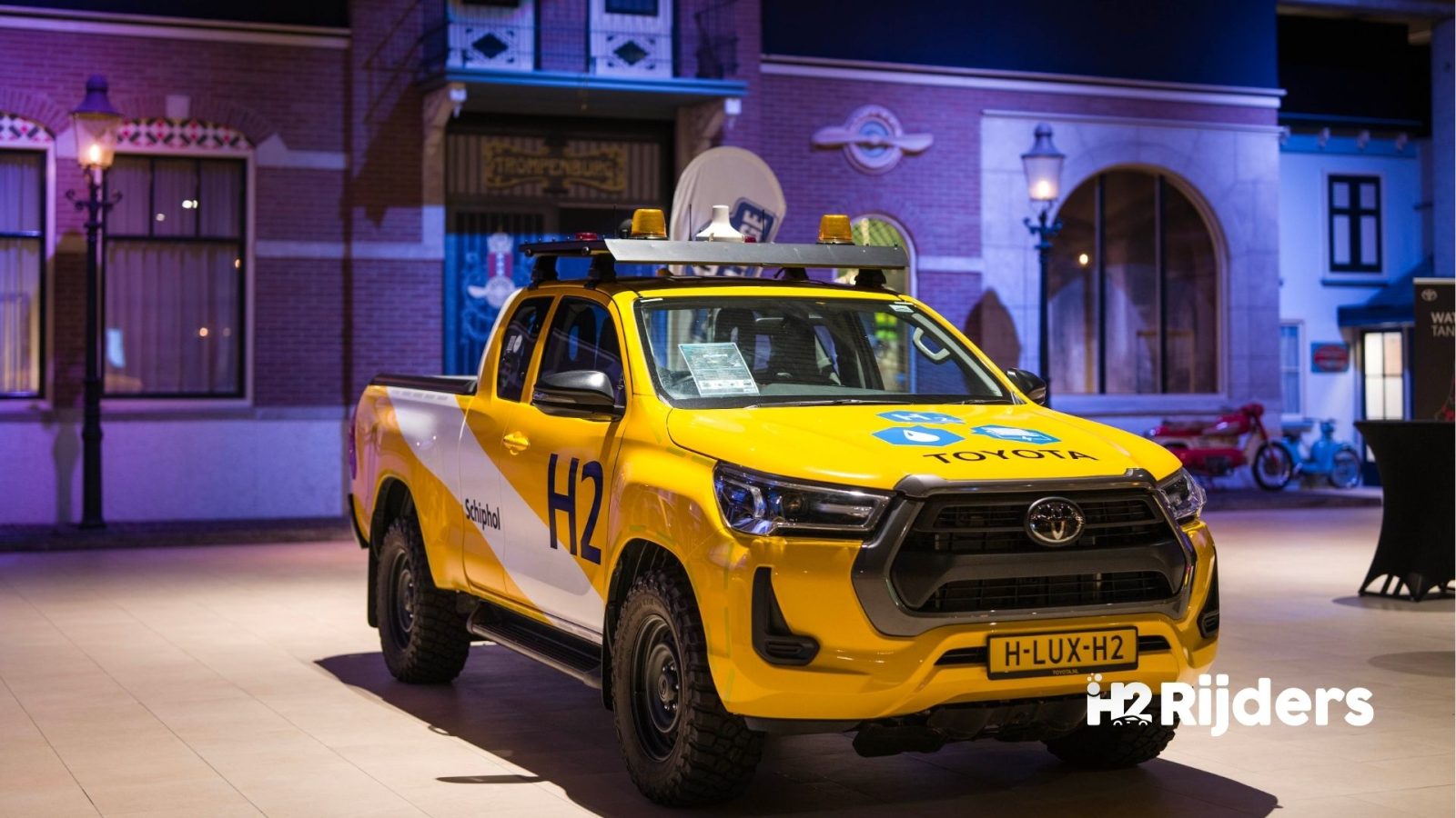 Le Toyota Hilux à hydrogène fait ses preuves à Rotterdam The Hague Airport : une semaine à effaroucher les oiseaux grâce à la pile à combustible